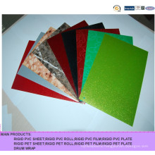 Colored Rigid PVC Sheet with Different Texture